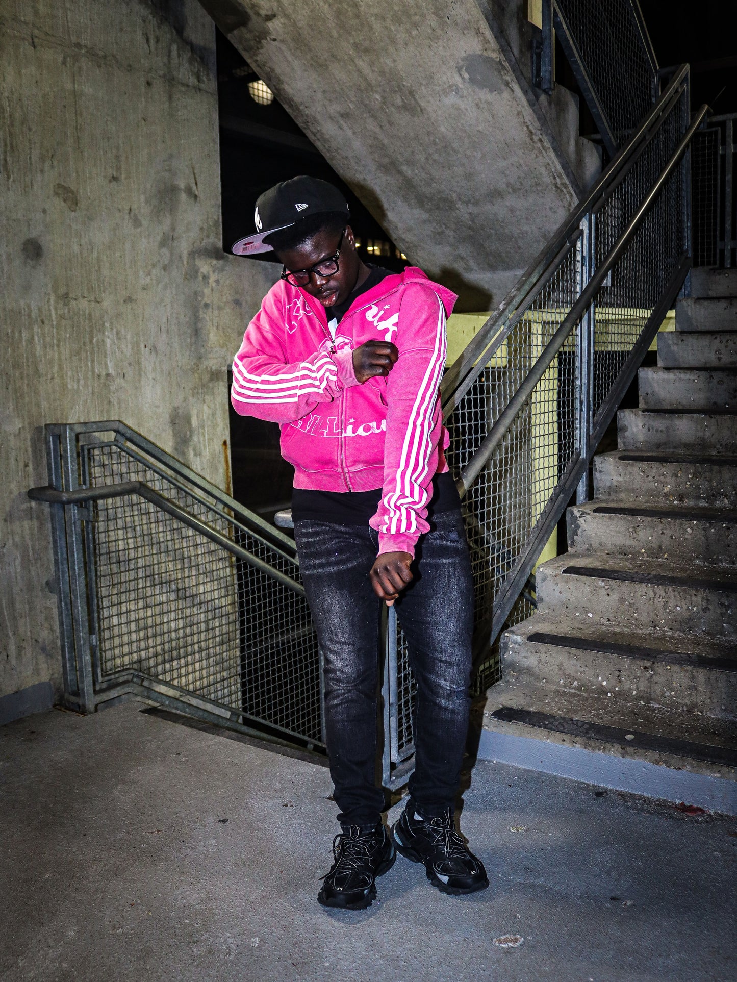 "KIRBY" DOUBLE HOOD ZIP-UP
