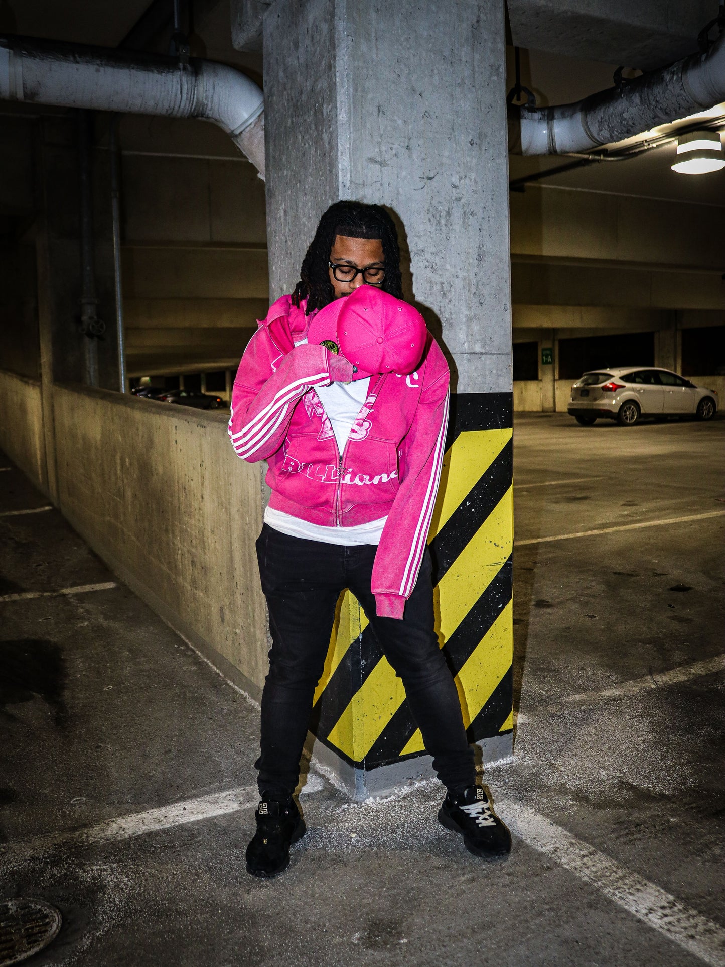 "KIRBY" DOUBLE HOOD ZIP-UP