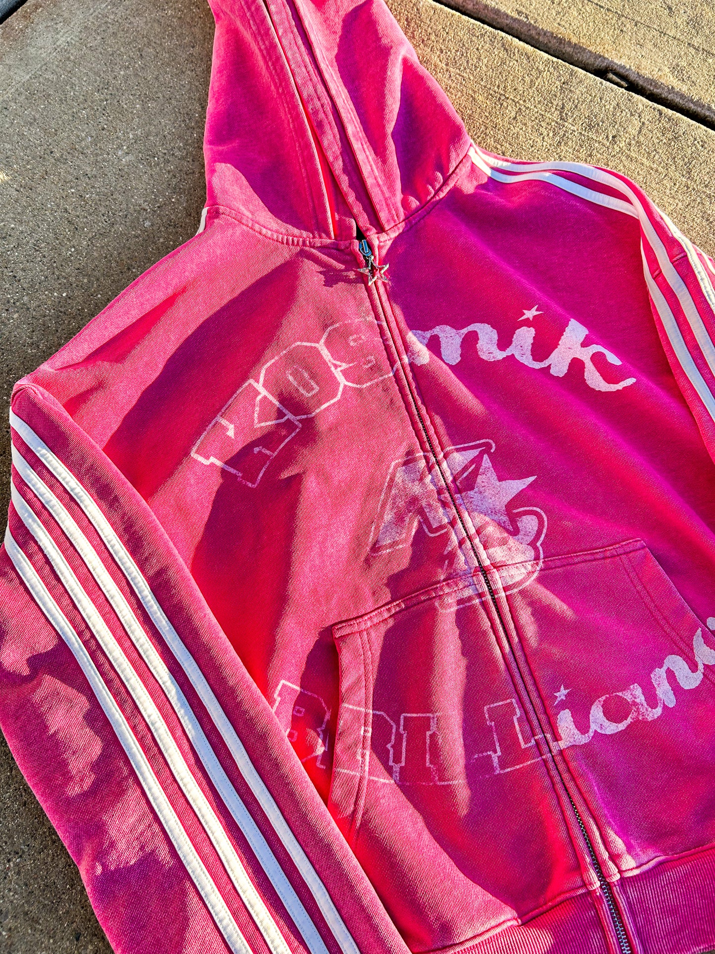 "KIRBY" DOUBLE HOOD ZIP-UP