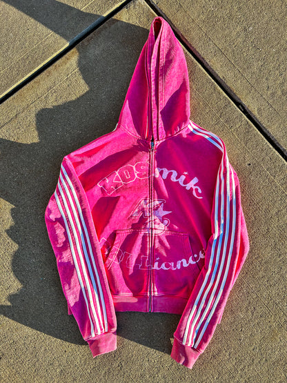 "KIRBY" DOUBLE HOOD ZIP-UP