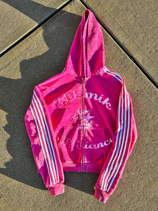 "KIRBY" DOUBLE HOOD ZIP-UP