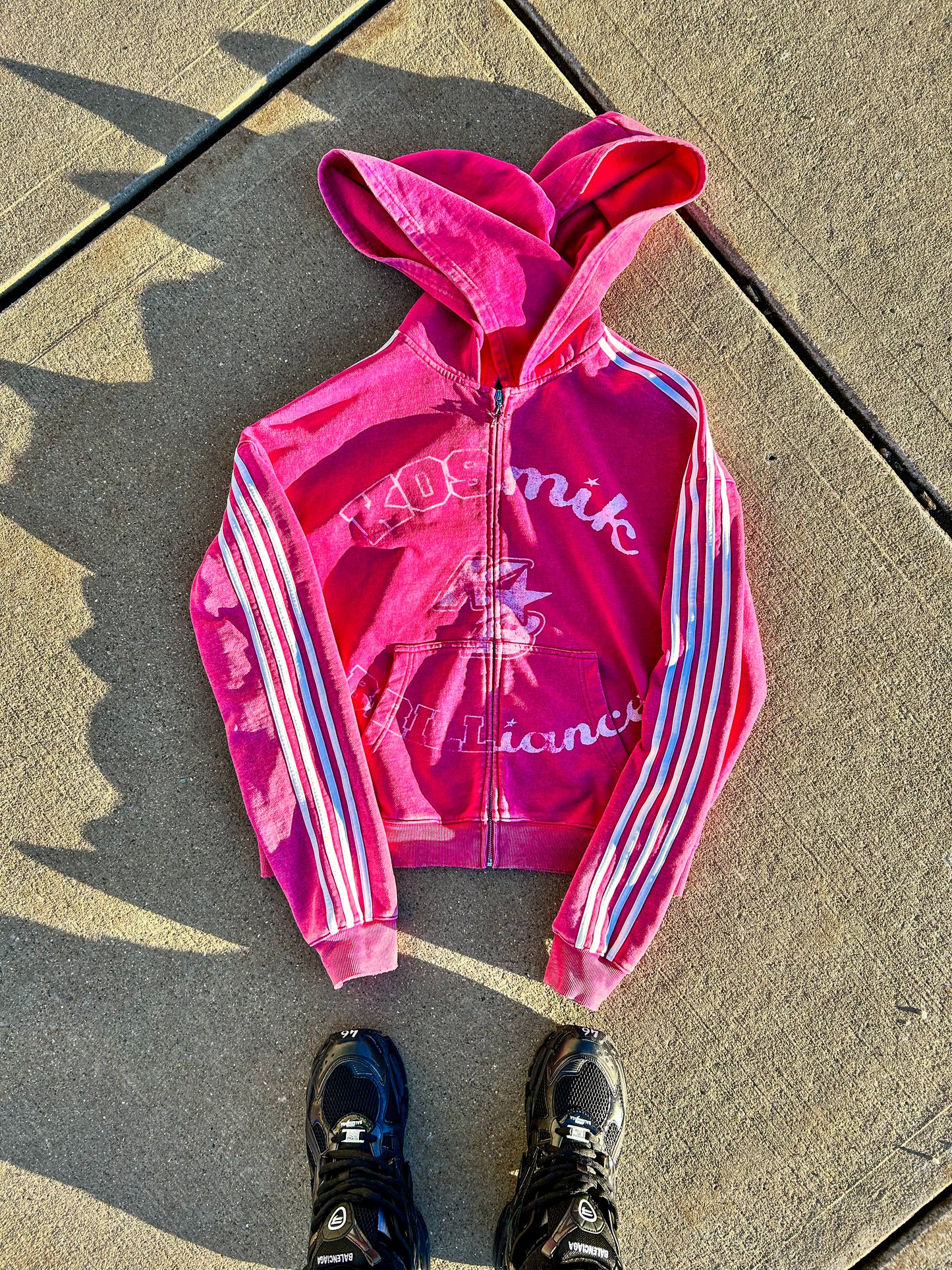 "KIRBY" DOUBLE HOOD ZIP-UP